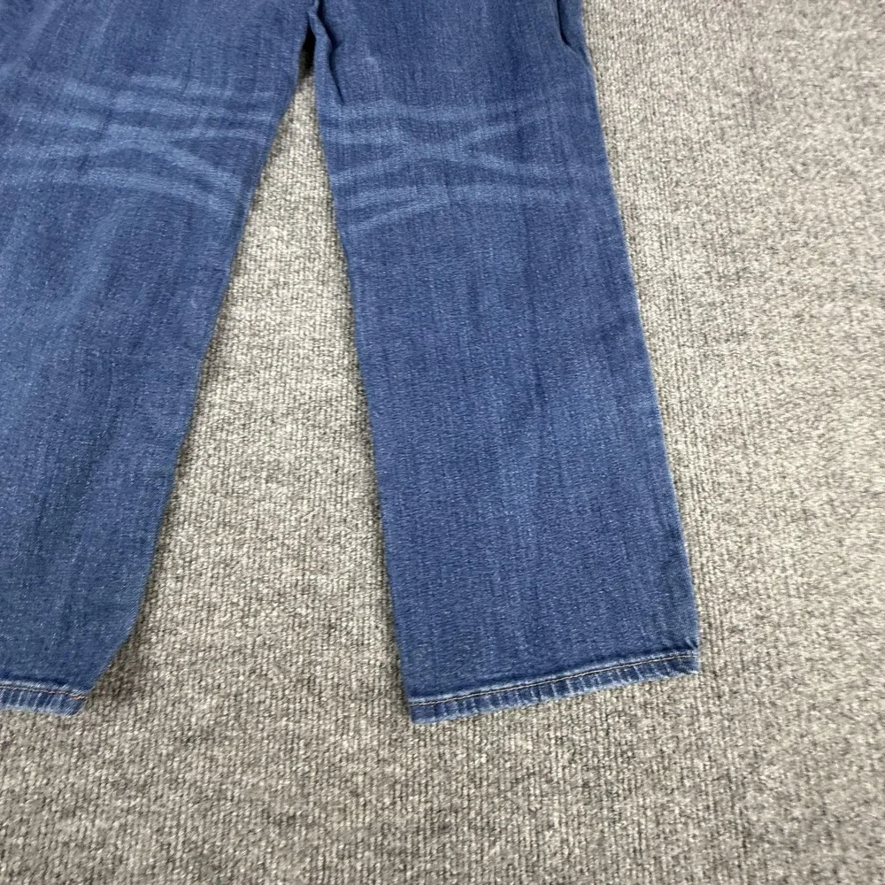 Talbots Modern Ankle Jeans Womens 4 Medium Wash Blue High Rise‎ Straight Denim